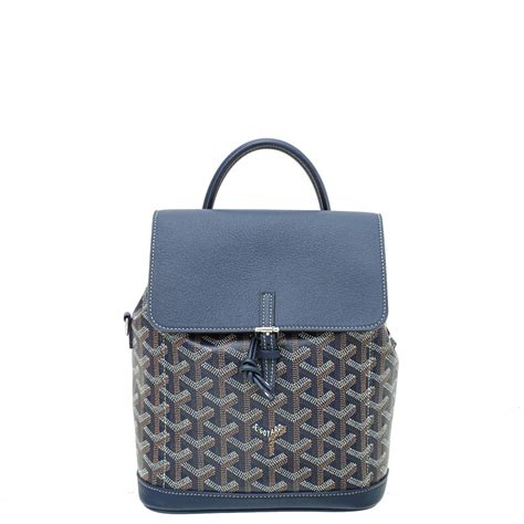 goyard blue|blue Goyard backpack.